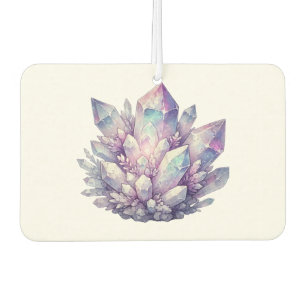 Pastel Quartz Cluster Car Air Freshener