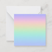 Pastel rainbow