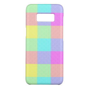 Pastel Rainbow Chequered Case-Mate Samsung Galaxy S8 Case