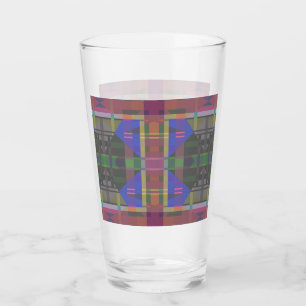 Pastel Rainbow Colourful Geometric Glass