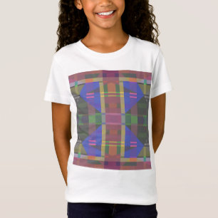 Pastel Rainbow Colourful Geometric T-Shirt