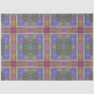 Pastel Rainbow Colourful Geometric Tissue Paper