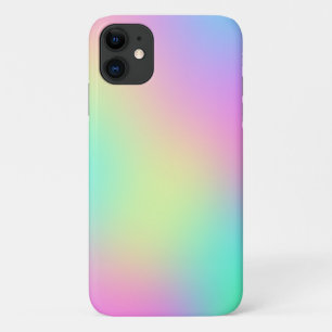 Pastel Rainbow Colours Abstract Blur Gradient Ombr Case-Mate iPhone Case