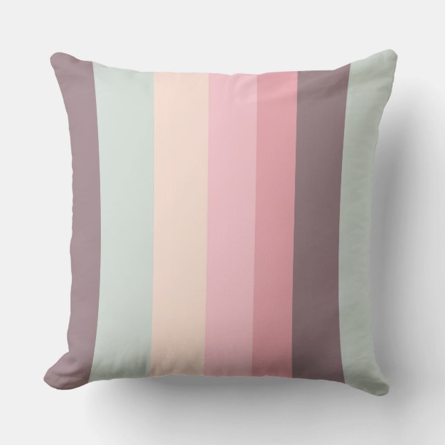 pastel rainbow cushion (Front)