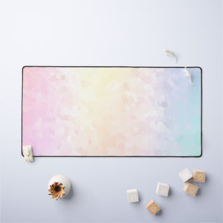 Pastel Rainbow Desk Mat