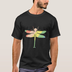 Pastel Rainbow Dragonfly T-Shirt