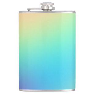 Pastel Rainbow Gradient Flask