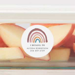 Pastel Rainbow Illustration Boho Belong To