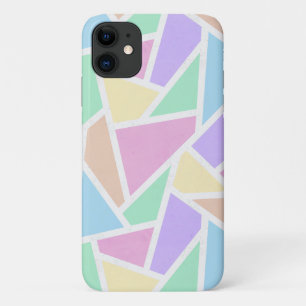 Pastel rainbow mosaic pattern Case-Mate iPhone case