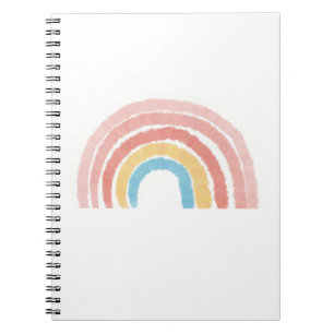 Pastel Rainbow Notebook