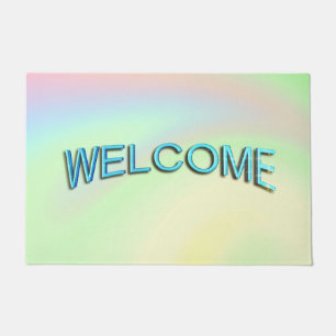 Pastel Rainbow of Colour Doormat
