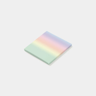 Pastel Rainbow Post-it notes