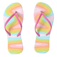 Pastel rainbow squiggle