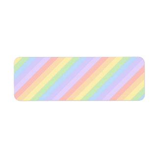 Pastel Rainbow Stripes.