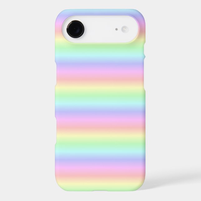 Pastel Rainbow Strips - pattern (Back)