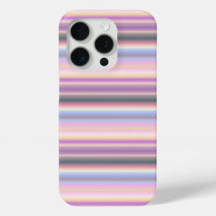 Pastel Rainbow Strips - Pattern iPhone 15 Pro Case