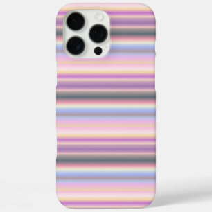 Pastel Rainbow Strips - Pattern iPhone 16 Pro Max Case