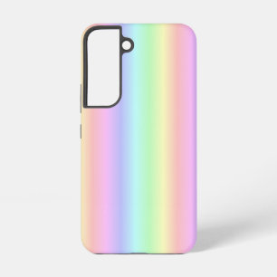 Pastel Rainbow Strips - pattern Samsung Galaxy Case
