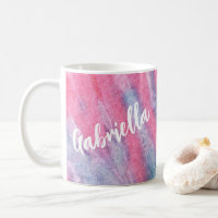 Pastel Rainbow Tie Dye Groovy Personalised