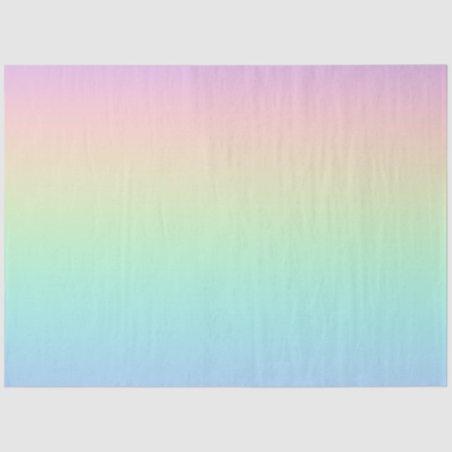 Pastel rainbow tissue paper (Front)