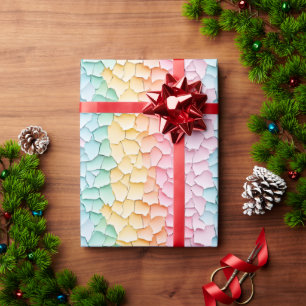 Pastel Rainbow Wrapping Paper