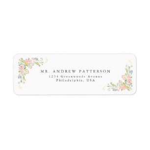 Pastel Rococo Garden Floral Wedding 