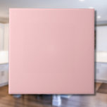 Pastel Rose Solid Colour | Classic | Elegant Tile<br><div class="desc">Pastel Rose Solid Colour | Classic | Elegant | Trendy | Stylish | Gift</div>