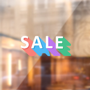 Pastel Sale Sign