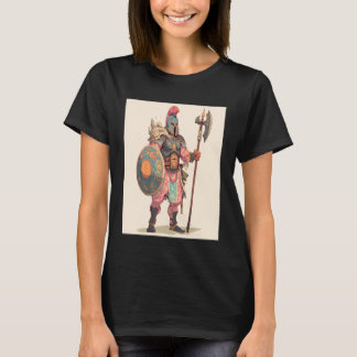 Pastel Samurai Soldier Warrior Calm Color Power Ja T-Shirt