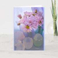 Pastel satin in glass