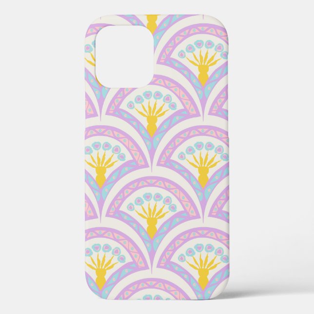 Pastel Scallop Pattern Case-Mate iPhone Case (Back)