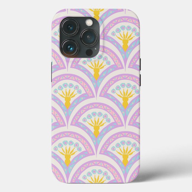 Pastel Scallop Pattern Case-Mate iPhone Case (Back)