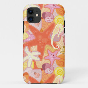 Pastel Sea Creature Pattern Case-Mate iPhone Case