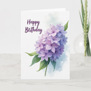 Pastel Serene Birthday Card