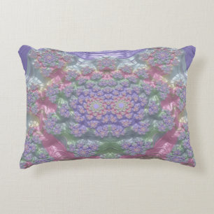 ~ PASTEL SHADES ~ Fractal Design ~ Original ~ Decorative Cushion