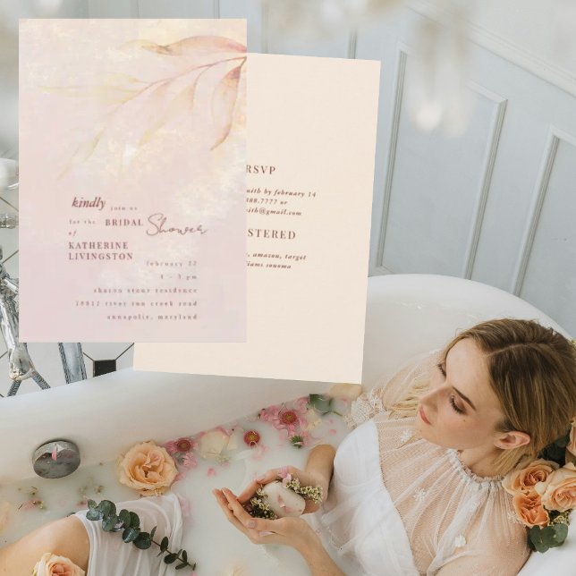 Pastel Sherbet Bridal Shower Invitation (Creator Uploaded)