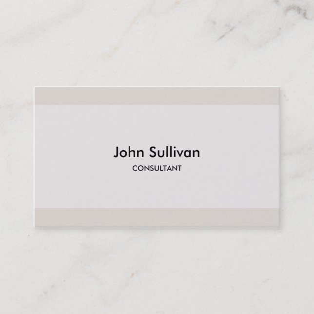 Pastel Simple Standard Business Card Design (Front)