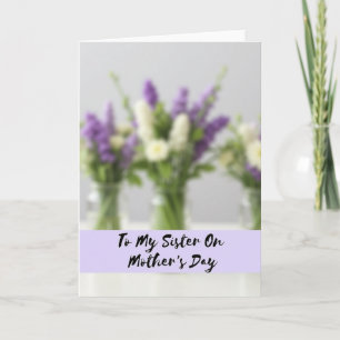 Pastel Sisters Day Sweet Card