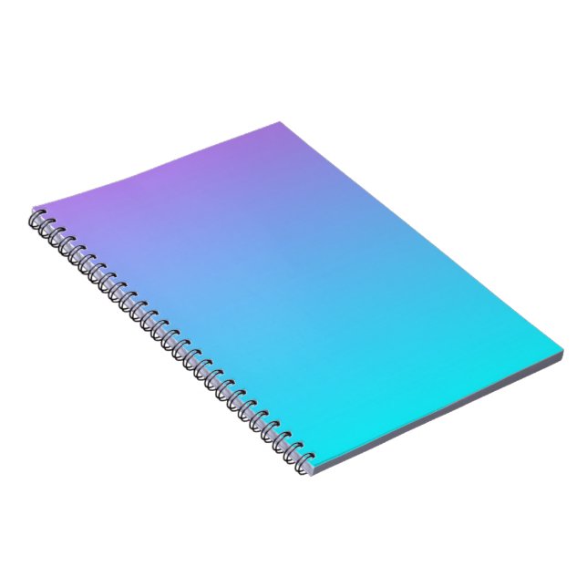 Pastel Skies Spiral Notebook (Right Side)