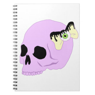 Pastel Skull Notebook