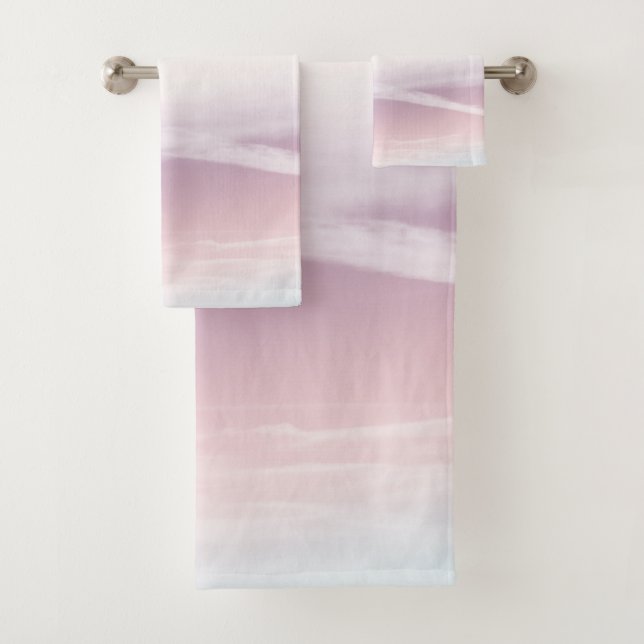 Pastel Sky Dream 2 Bath Towel Set (Insitu)