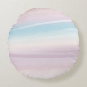 Pastel Sky Dream 3 Round Cushion