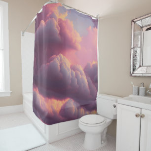 Pastel Sky  Shower Curtain