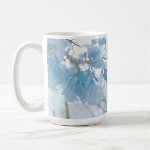 Pastel Soft Blue Jacaranda Tree Flowers Blossoms Coffee Mug