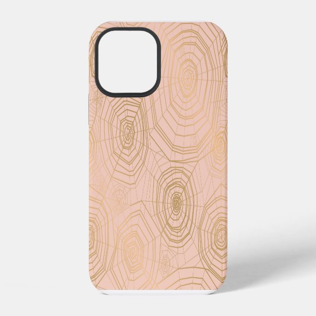 Pastel spider web: Halloween pattern. iPhone Case (Back)
