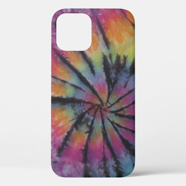 Pastel Spiral Swirl Tie Dye Case-Mate iPhone Case (Back)