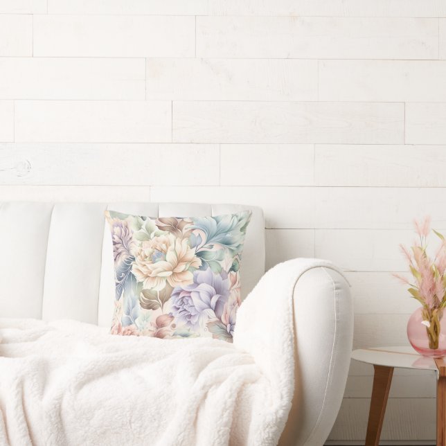 PASTEL SPRING BLOOM  PILLOW  (Couch)
