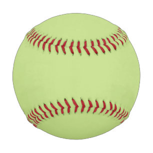 Pastel Spring Green Accent Decor to Customise Baseball