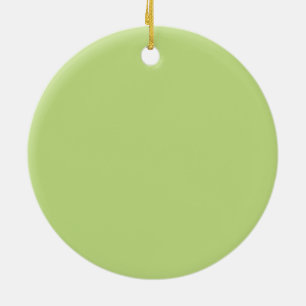 Pastel Spring Green Colour Decor Ceramic Tree Decoration