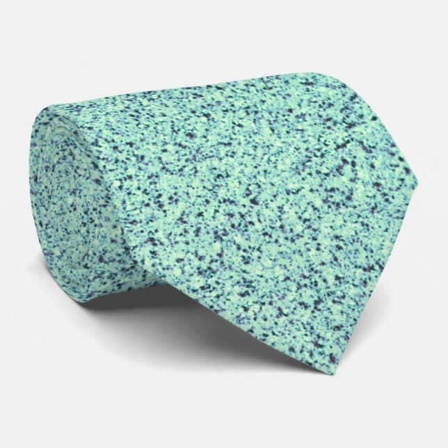 Pastel Spring Green Concrete Texture Tie (Rolled)